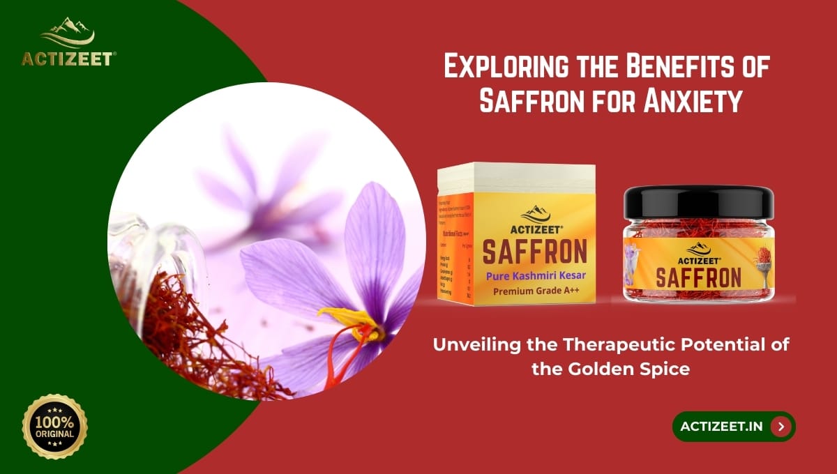 Saffron and anxiety