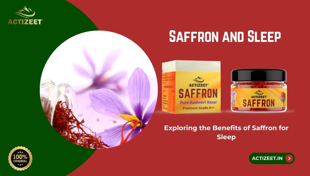 Saffron and sleep