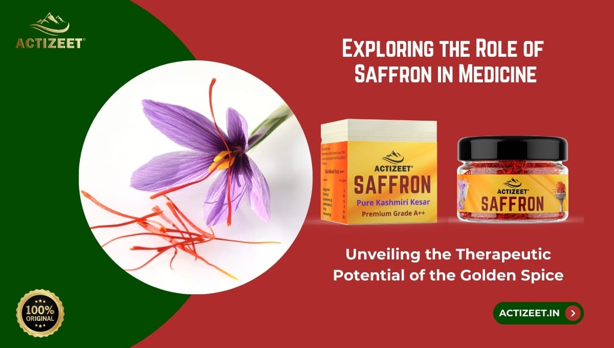 Saffron in medicine