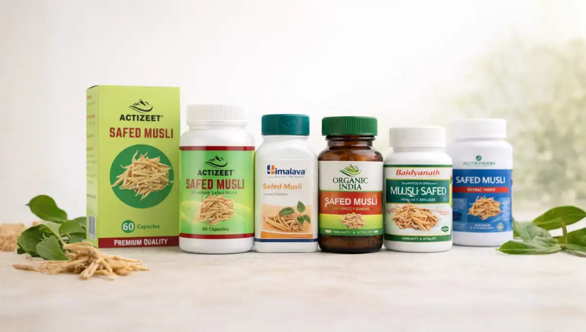 Best Safed Musli Capsule Brands