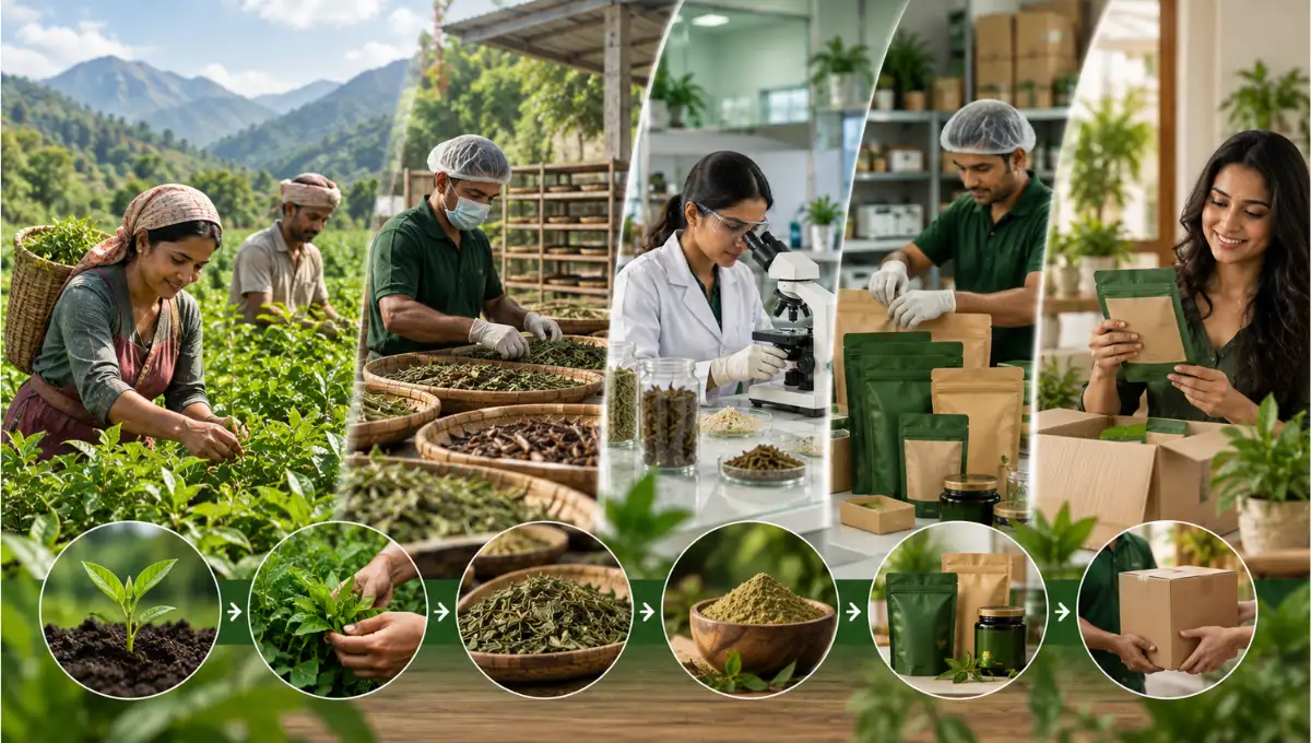 From Farm to Consumer: Understanding the Botanical Supply Chain