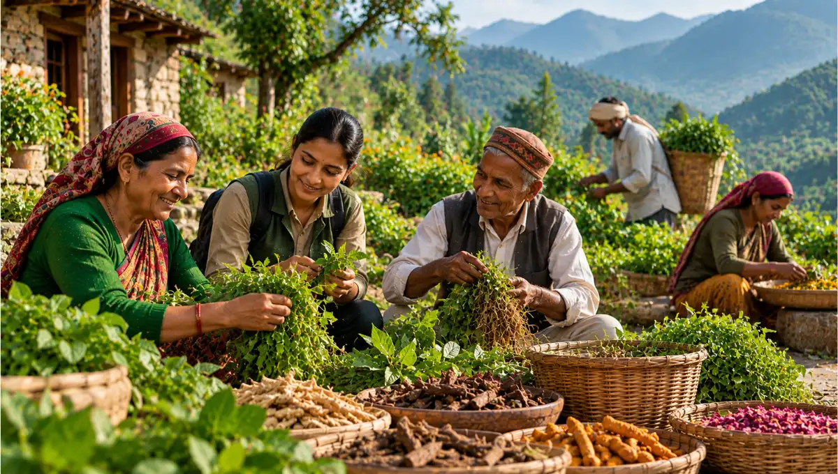 Life Behind the Herbs: Understanding India's Botanical Communities